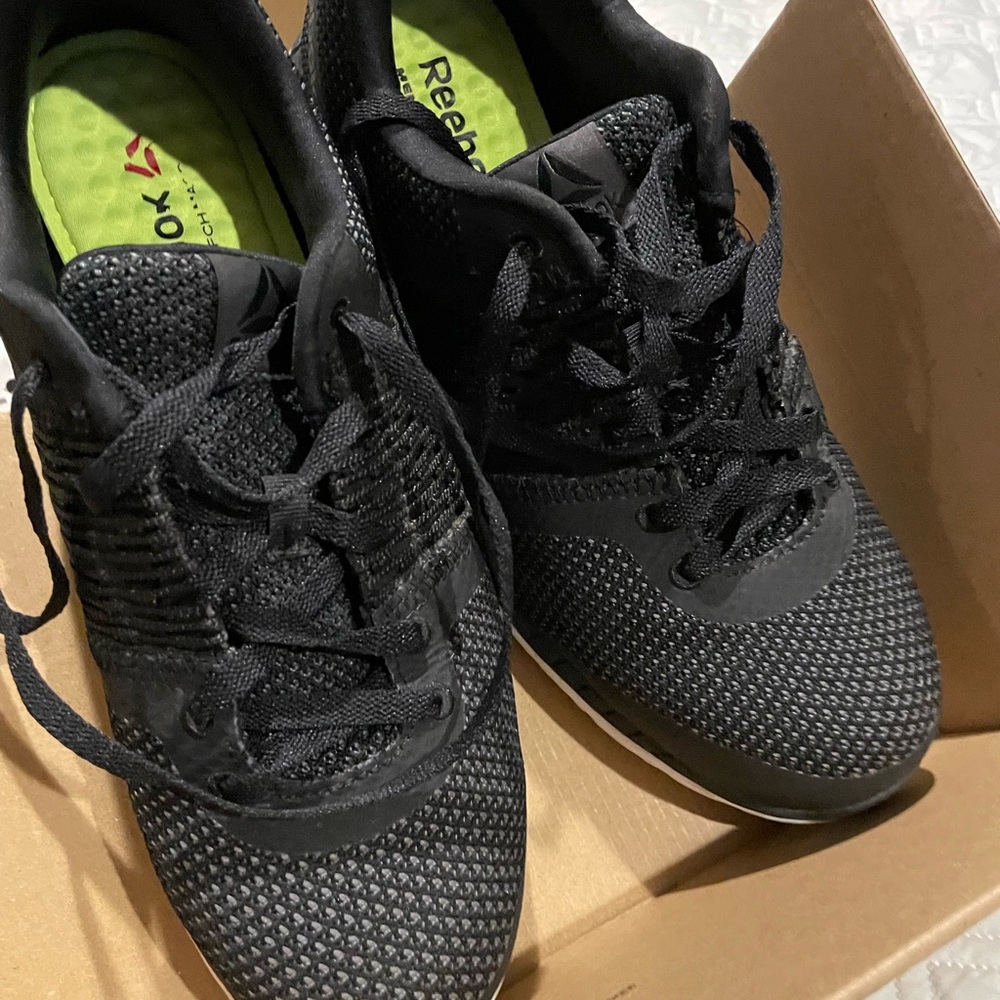 Reebok Black Athletic Shoes